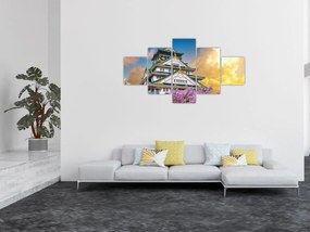 Obraz - Zamek Osaka (125x70 cm)