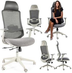 Fotel ergonomiczny ERGON szary SIGNAL