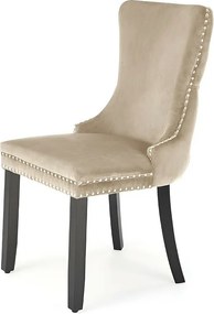 Krzesło tapicerowane ALDA szare