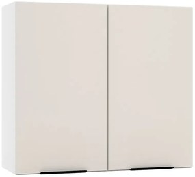 Górna Szafka Kuchenna 80 Cm Beż Piaskowy R9-F08