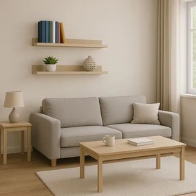 Biała Nowoczesna Półka Ścienna 40 Cm H4-R01