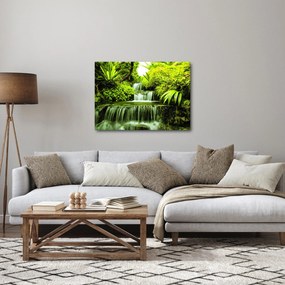 Obraz - Indonezyjskie wodospady (70x50 cm)