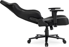 Fotel gamingowy Apex - ergonomiczny fotel dla graczy ekoskóra, czarny
