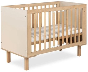Łóżeczko dziecięce LAURA 120x60 buk/szampański LITTLE SKY