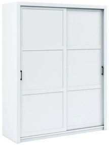 Szafa przesuwna - Pascal 185 cm biały mat