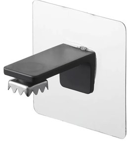 Czarna samoprzylepna plastikowa magnetyczna mydelniczka Film Hook – YAMAZAKI