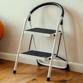 4Home Składane schodki stalowe Steps, 2 stopnie