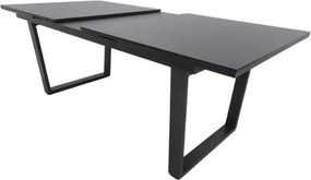 LIVORNO - ogrodowy stół rozkładany 180/240 x 100 x 75,5 cm - Towar z drobną wadą (N531)