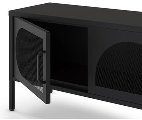 Czarna szafka pod TV 180x50 cm Tayra – Marckeric