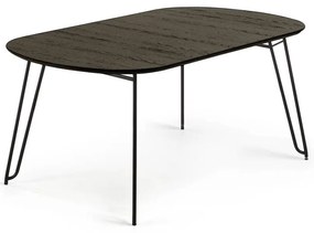 Rozkładany stół z blatem w dekorze jesionu 90x140 cm Norfort – Kave Home