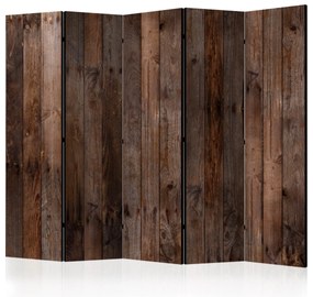 Parawan dwustronny Tła i desenie 225x172 cm 5-częściowy brązowy ARTGEIST B