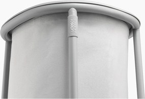 Jasnoszary tekstylny kosz na pranie 50 l Duo – Joseph Joseph