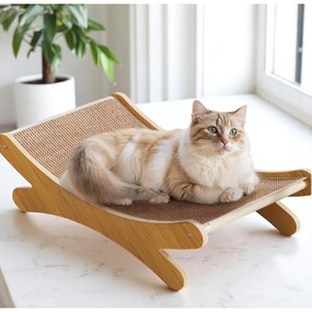 Drapak dla kota LUNICAT 49x30 cm, beżowy