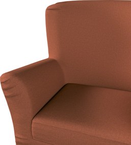 Pokrowiec na fotel Tomelilla wysoki z zakładkami