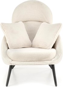 Fotel Merry z tkaniny imitującej futro