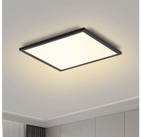 Brilagi - Oświetlenie ściemnialne LED SLIMFRAME LED/25W/230V 30x30 cm czarne + pilot