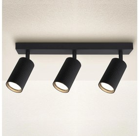 Brilagi - Oprawa punktowa SELE MODERN 3xGU10/30W/230V czarna