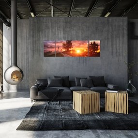 Obraz - Jamnik, Słowenia (170x50 cm)
