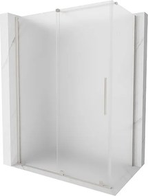Mexen Velar kabina prysznicowa rozsuwana 140 x 85 cm, szron, nikiel szczotkowany - 871-140-085-31-97