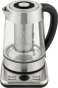 HOMCOM Elektryczny czajnik, 1,7L, szybkie gotowanie, 2200W, z termostatem Strix, sitkiem do herbaty, funkcją utrzymania ciepła | Aosom PL