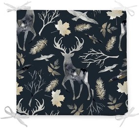 Poduszka na krzesło z domieszką bawełny Minimalist Cushion Covers Wild Forest, 42x42 cm