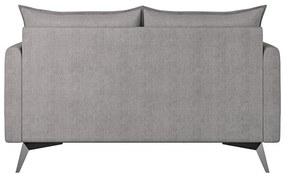 Szara sofa 138 cm Juli Bis – Ropez