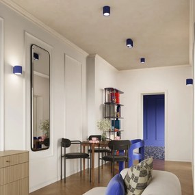 Kinkiet AURA ultramaryna G9 ryflowany SOLLUX  LIGHTING