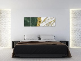 Obraz - Zielony marmur N⁰1 (170x50 cm)