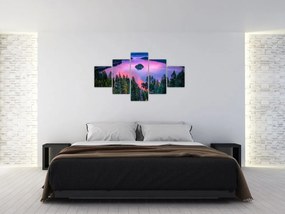 Obraz - Jezioro Tahoe, Sierra Nevada, Kalifornia, USA (125x70 cm)