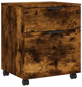 Szafka Biurkowa W Kolorze Przydymionego Dębu A4-N24