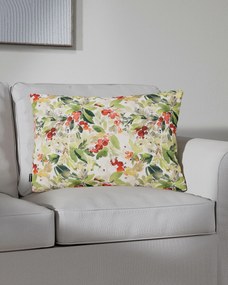 Poszewka Kinga na poduszkę prostokątna kolor wielokolorowy tkanina wzorzysta