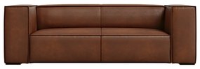 Koniakowa skórzana sofa 212 cm Madame – Windsor &amp; Co Sofas