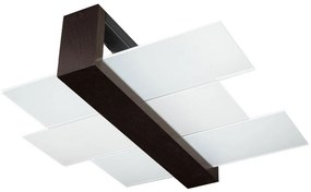 Brilagi - Oprawa sufitowa LED HERA 2xE27/7,5W/230V wenge