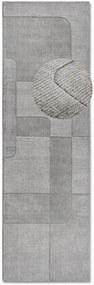 Dywan wełniany Villeroy &amp; Boch Charlotte szary 80 cm x 250 cm