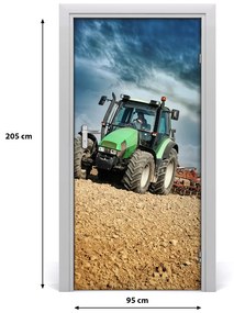 Fototapeta samoprzylepna na drzwi Pojazdy Traktor