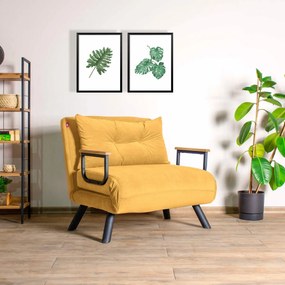 Fotel Sando Single Mustard