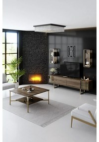 Stolik konferencyjny Gold Line Walnut