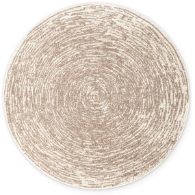 Beżowy/kremowy okrągły dywan ø 120 cm Gloria Cavallo – Hanse Home