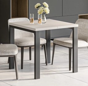 Stół Garant 215 z blatem 80x80 rozkładany do 215 cm kaszmir