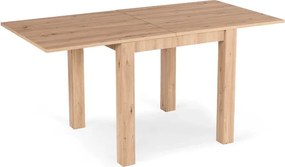 Stół Kwadratowy Rozkładany MAX 80-160 cm Dąb Artisan Skandynawski