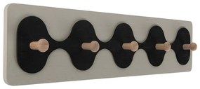 Biały wieszak ścienny 48 cm Rizar – PT LIVING