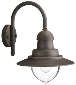 Philips 01652/06/PN - Zewnętrzny kinkiet MYGARDEN RAINDROP 1xE27/53W/230V IP44