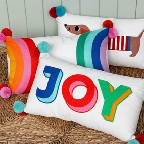 Poduszka dziecięca z mieszanki bawełny 50x33 cm Joy – Rex London