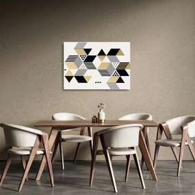 Obraz na szkle - Kształty geometryczne N⁰1 (70x50 cm)