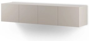 Kremowa szafka pod TV 180x38x35 cm Daroca – Marckeric