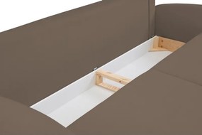 Sofa SOFT z funkcja spania i pojemnikiem CAPPUCINO RUN AGAIN 18