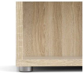 Regał modułowy w dekorze dębu 89x222 cm Prima – Tvilum