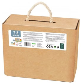 Tooky toy box pudełko xxl montessori edukacyjne 6w1 sensoryczne 7-8 mies