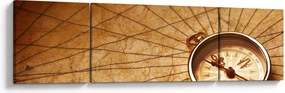Obraz - Kompas (170x50 cm)