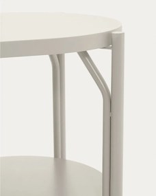 Biała szafka pod umywalkę 90x81 cm Arely – Kave Home